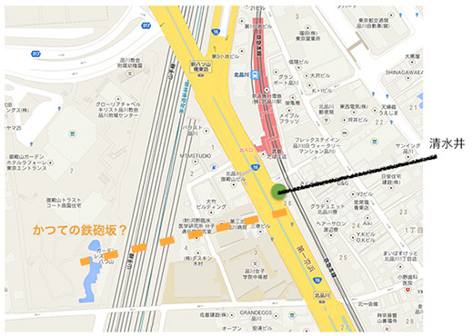 鉄砲坂5地図