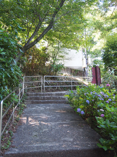 上強羅駅への坂道3