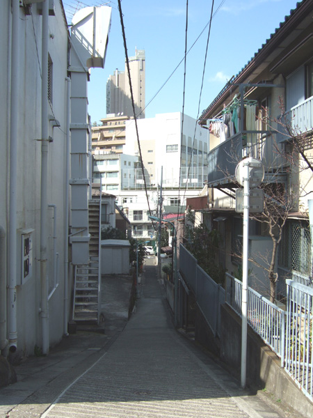円通寺坂そばの名もなき坂1