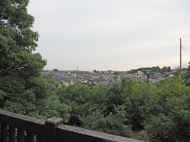 風の丘公園の階段と展望台【とある街の風景429】3