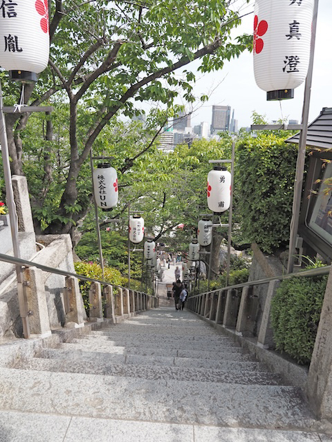 北野天満神社の階段3