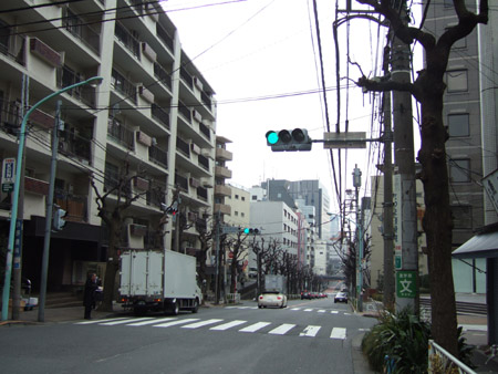 とある街の風景(八幡坂)1