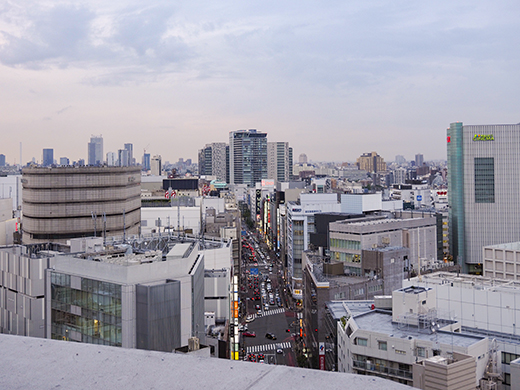 東京オリンピック前の新宿空景3