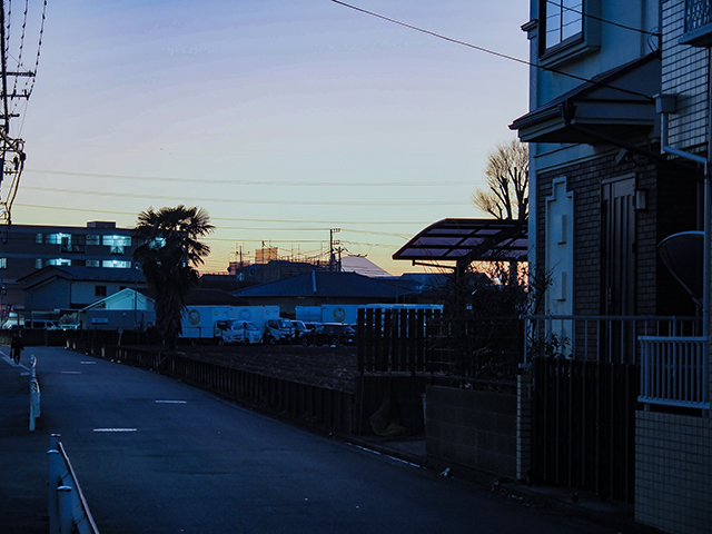 科学館通りからの富士山の眺め(とある街の風景354)3