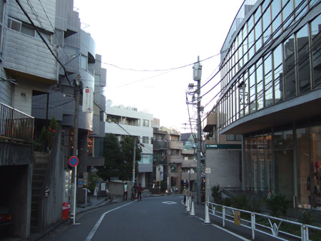 とある街の風景(内記坂)