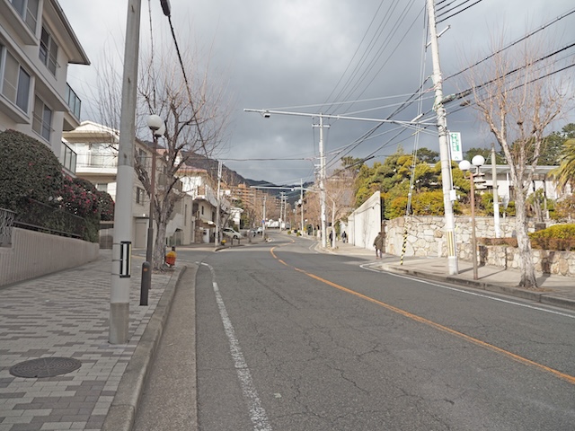 アンヌ坂／ウルトラセブン「アンヌ隊員」ゆかりの地／神戸市灘区赤松町+篠原北町+大土平町【NO.727】