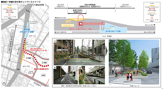 港区麻布台6-2-麻布台再開発ポンチ絵