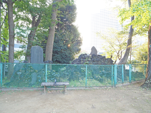 西向天神社と富士塚と階段2