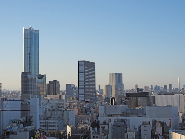 タ新宿高島屋タイムズスクエアの屋上からの空景 【とある街の風景419】3