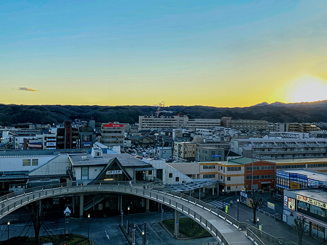 河辺タウンビルからの富士山 (とある街の風景311)1=修正版+