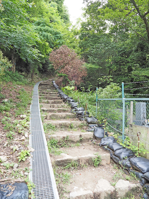 五鬼城展望公園までの山道をぶらり2