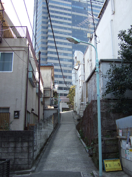 円通寺坂そばの名もなき坂2