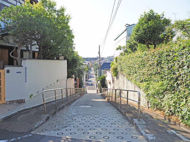 中央5丁目の坂道/サントリー「金麦」新CMのロケ地1