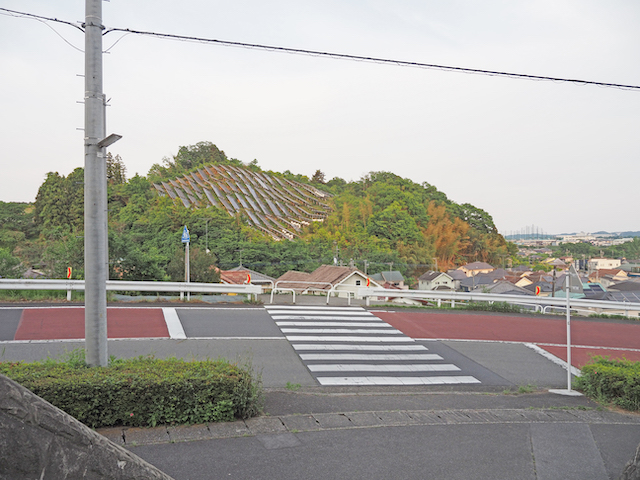 日の出町役場へ下る坂道【とある街の風景425】4