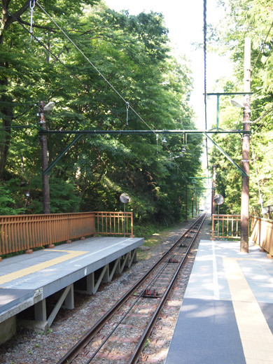 上強羅駅への坂道7