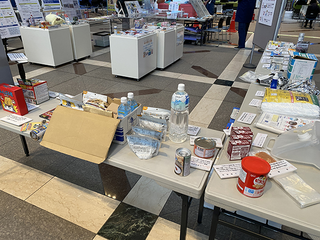 防災企画展@練馬区役所1