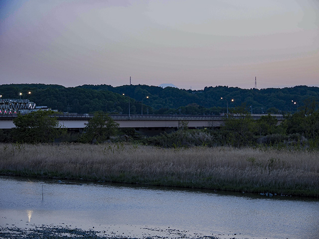 睦橋と富士山の眺め(とある街の風景347)2