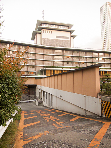 ホテルオークラ東京の坂道を歩いてみる15