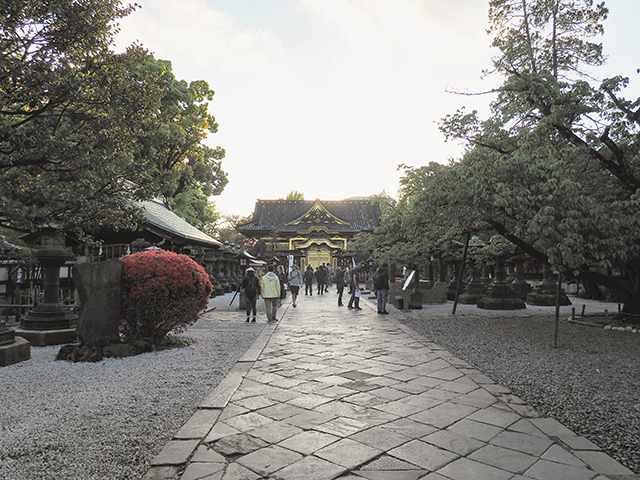 上野東照宮の階段2