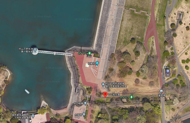 都立狭山公園の十二段の滝とワイルド階段1+