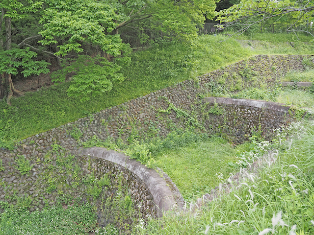 都立狭山公園の十二段の滝とワイルド階段4