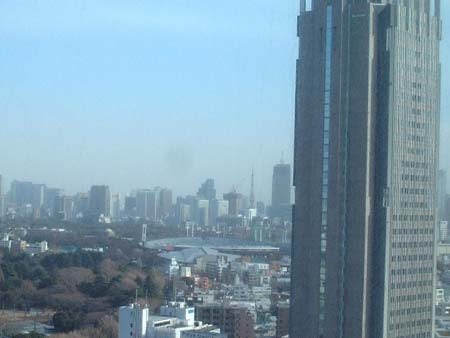 新宿からの東京タワー