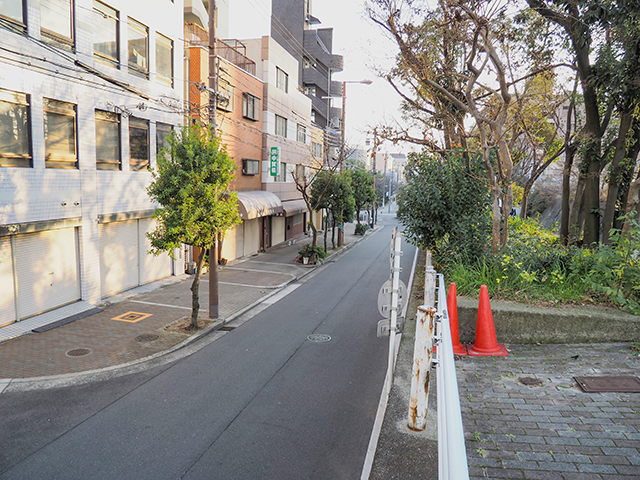 森ノ宮中央2丁目の坂道と出世地蔵尊5+