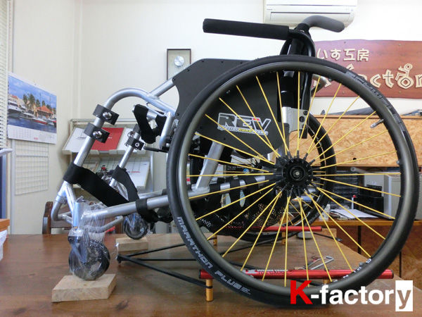 ハンドサイクル専用車いす : Kファク商売日記