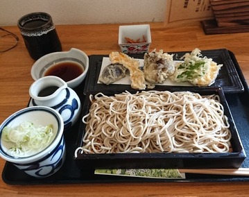 6.帰りの昼食_蕎麦