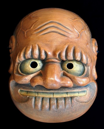 狂言面【神鳴】_正面