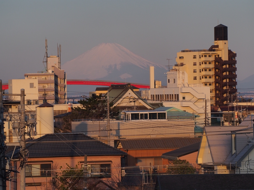 6.ホテルからの富士