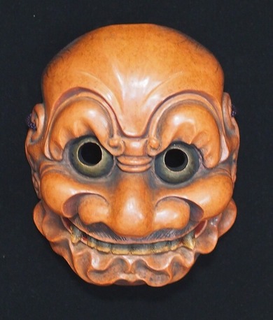 狂言面【鬼】_雅勒作