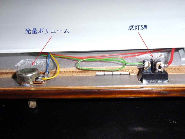 ボリュームとSW（内部）