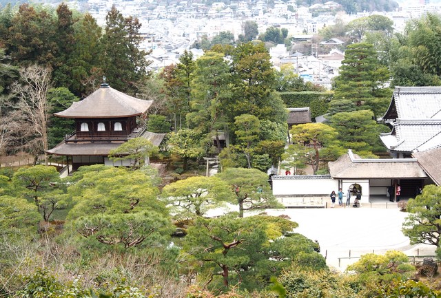 銀閣寺_展望所から
