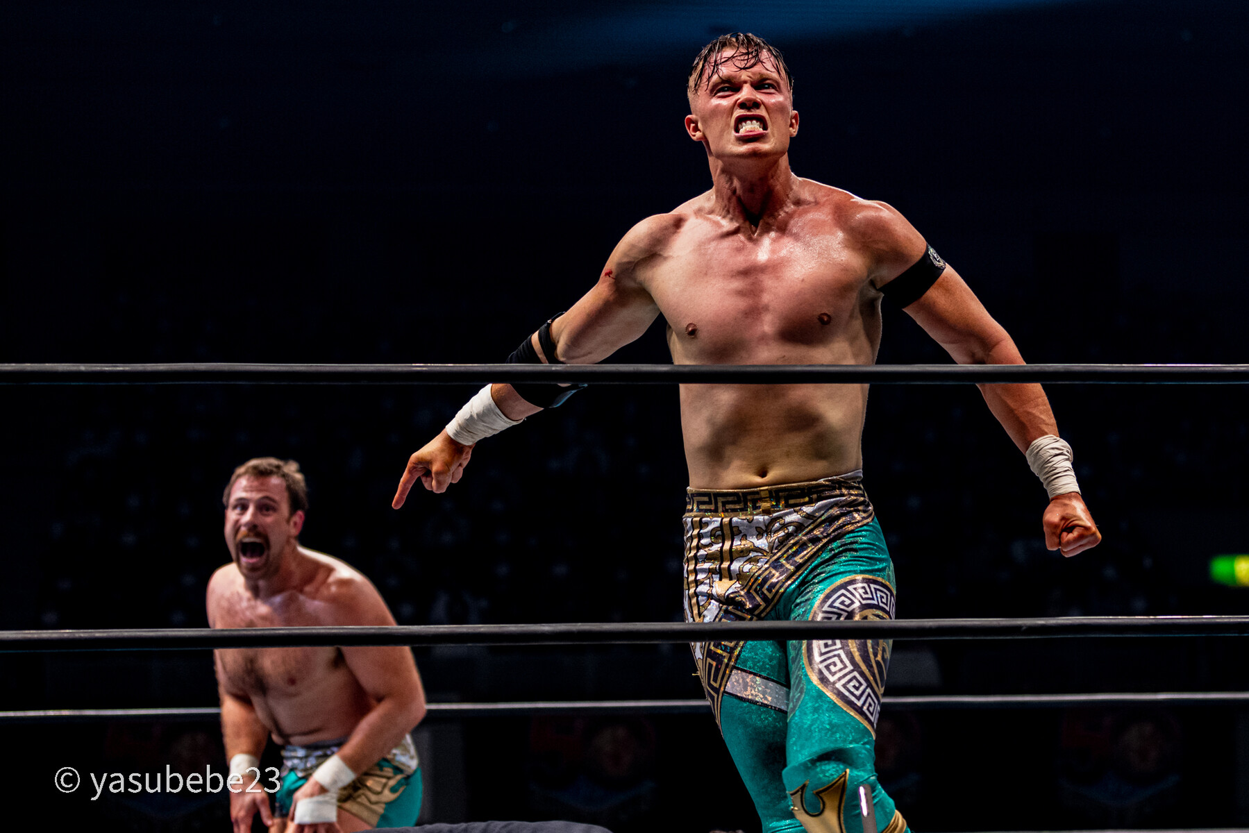 新日本プロレス 大阪府立第一大会 のんびり快晴日和