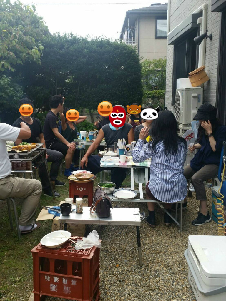 親戚家へ 2日目 qの会 のんびり快晴日和