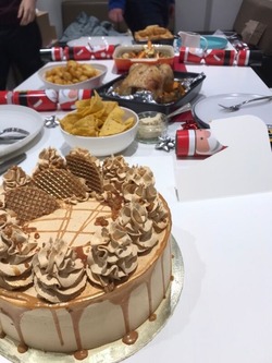 ちょっと早めのクリスマスディナー ロンドンのおうちごはん 韓国ごはん ちょっと早めのクリスマスディナー ロンドンのおうちごはん 韓国ごはん