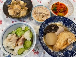 ２回目のワクチン接種に向けた食事 ロンドンのおうちごはん 韓国ごはん