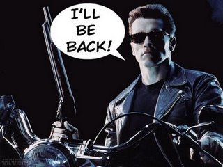I'll be back