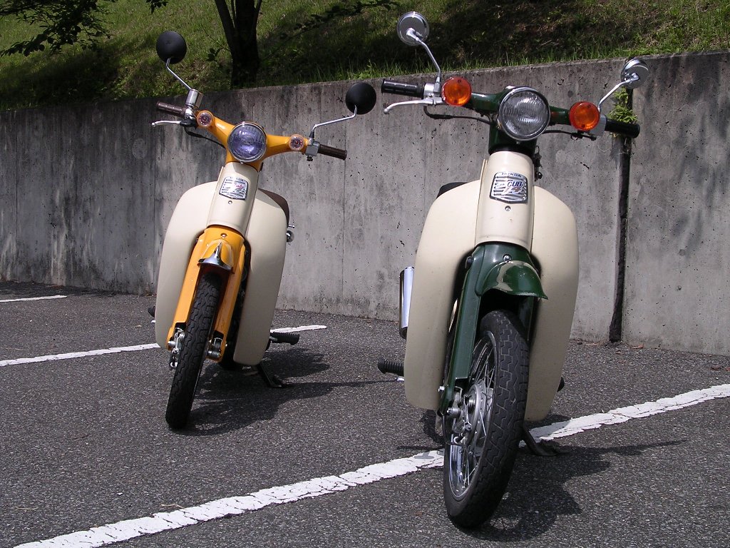 黄色 Littlecub 緑色 Supercub改 No Category 柊 Blog