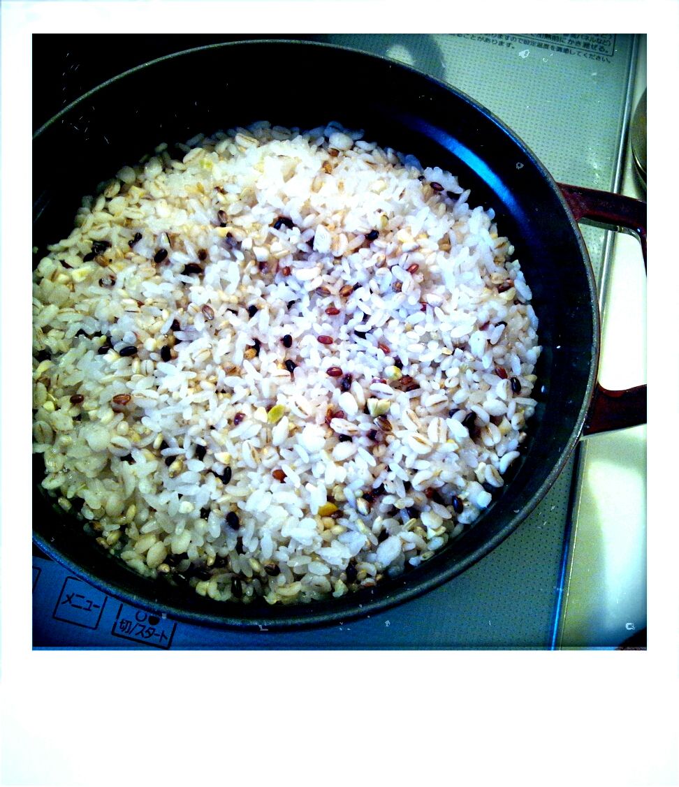 ストウブ炊飯 見直し 古米の場合 毎日つれづれ