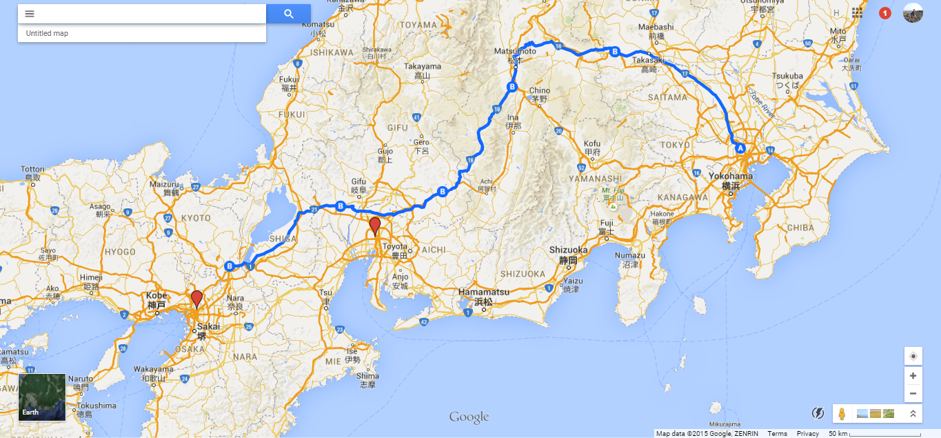 東京-松本-京都 自転車旅③ : 18歳、東京にて