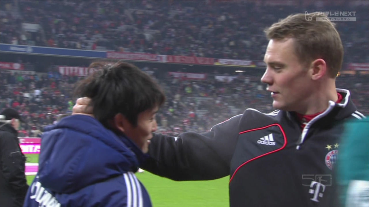 うっちー ノイアー 内田篤人 でいりーふぉと