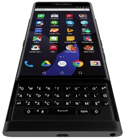 ちょっと懐かしい？Blackberry初のAndroid端末「Blackberry Venice」の形状がまるでガラケーのよう。