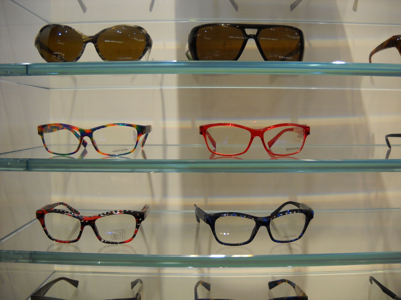 美品】59 HYSTERIC CHAPLIN 48□19-140 メガネ