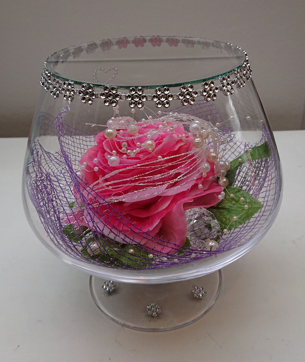 メリアブランデーグラスmaさんへ 釘繋がり 402日目仏花 ツバメのヒナの成長 ３時から自由教室 Uさんワンピース完成 Mちゃん大阪展示会 アガパンサス トネリコの花 造花の店 アーティフィオーリ ミリア 京都市左京区山端大城田町27 8 090 6565 3253