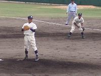 向陽・山城投手