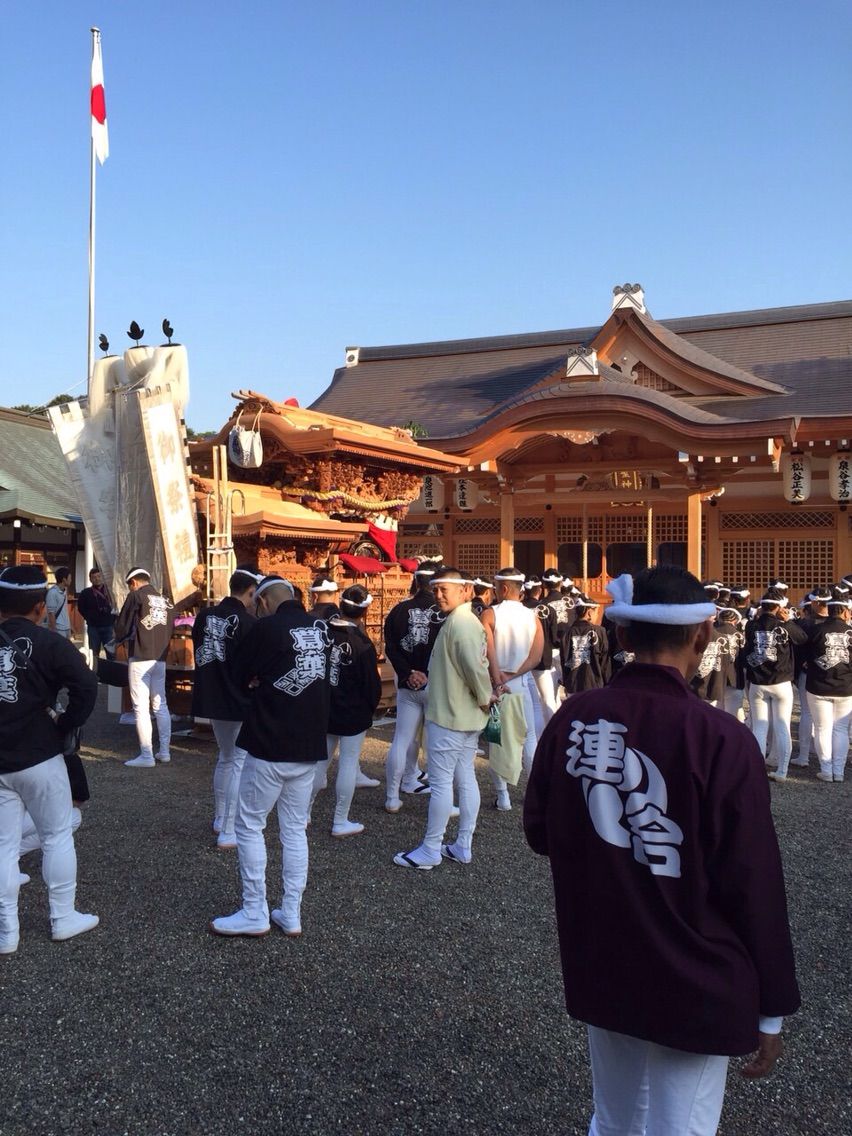 葛の葉町 入魂式 木彫前田工房