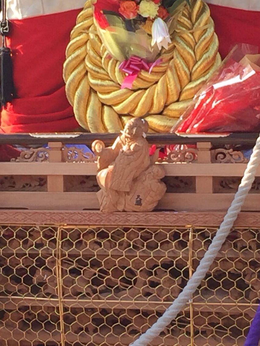 葛の葉町 入魂式 木彫前田工房