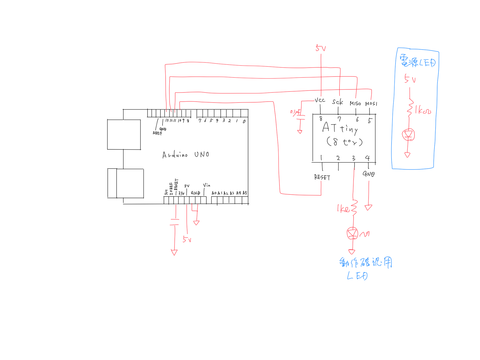 手書き回路図